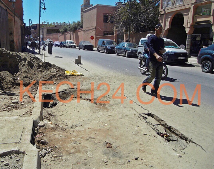الوكالة المستقلة لتوزيع الماء والكهرباء بمراكش توضح للراي العام بخصوص شارع الرميلة + صور خاصة الوكالة المستقلة لتوزيع الماء والكهرباء بمراكش توضح للراي العام بخصوص شارع الرميلة + صور خاصة