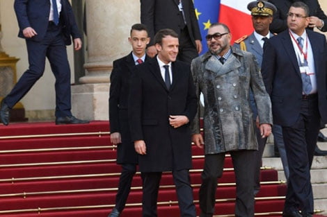 إشادة عالية بمشاركة الملك محمد السادس وولي عهده في قمة المناخ الدولية بباريس + صور