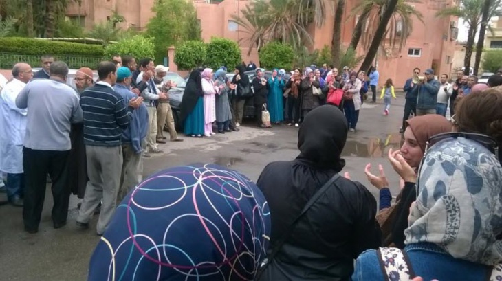 عاجل: مسيرة احتجاجية لموظفي النقابة الوطنية للصحة العمومية في اتجاه مندوبية وزارة الوردي + صور عاجل: مسيرة احتجاجية لموظفي النقابة الوطنية للصحة العمومية في اتجاه مندوبية وزارة الوردي + صور