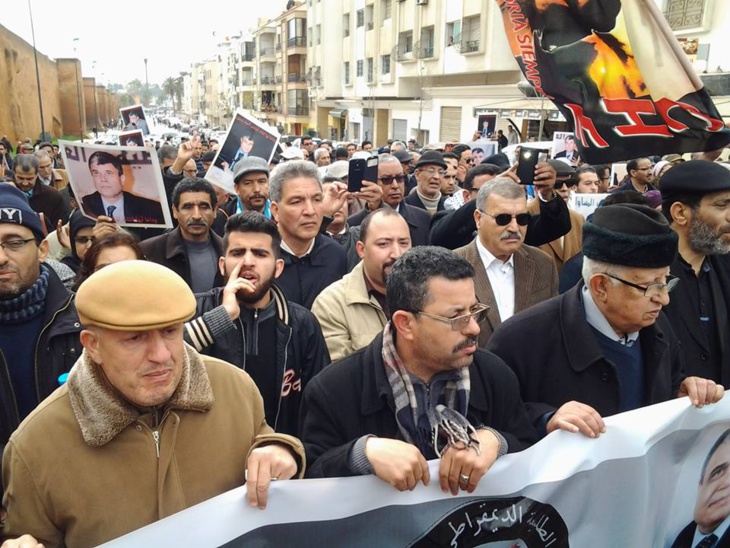 تشييع جثمان القيادي اليساري الراحل أحمد بنجلون بالرباط + فيديو وصور تشييع جثمان القيادي اليساري الراحل أحمد بنجلون بالرباط + فيديو وصور