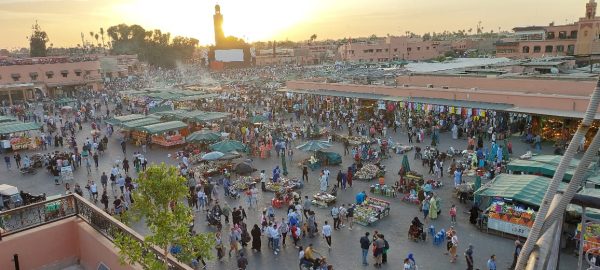 أسواق جامع الفنا تستعد لرأس السنة بموسم رواج استثنائي