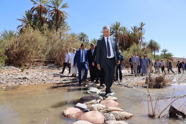 وزير الفلاحة يرصد آثار السيول الجارفة بالجنوب الشرقي ويطلق برنامج عمل لإصلاح الأضرار