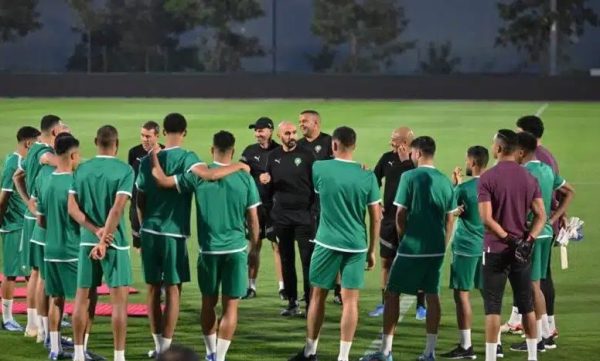 المنتخب المغربي يشد الرحال إلى وجدة استعداداً لمواجهة إفريقيا الوسطى