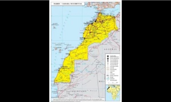 تشمل الصحراء المغربية.. الخارجية الفرنسية تنشر خريطة المملكة كاملة