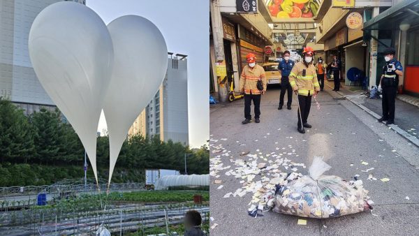 كوريا الشمالية تستأنف حملة البالونات باتجاه جارتها الجنوبية