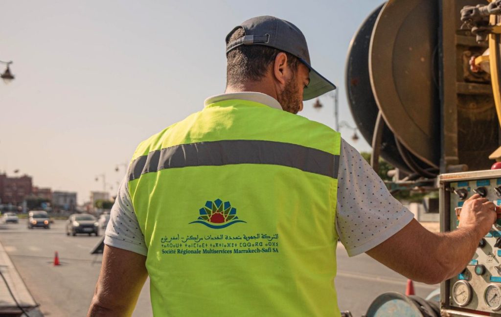 الاعلان عن نقص او انقطاع محتمل لصبيب الماء بطريق تحناوت بمراكش