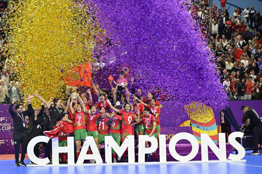 فوتصال..لبؤات الأطلس يكتبن التاريخ ويتوجن بلقب كأس إفريقيا