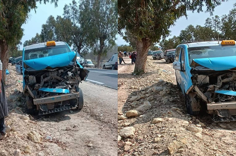 حادثتا سير تخلفان خسائر مادية جسيمة بضواحي الصويرة + صور