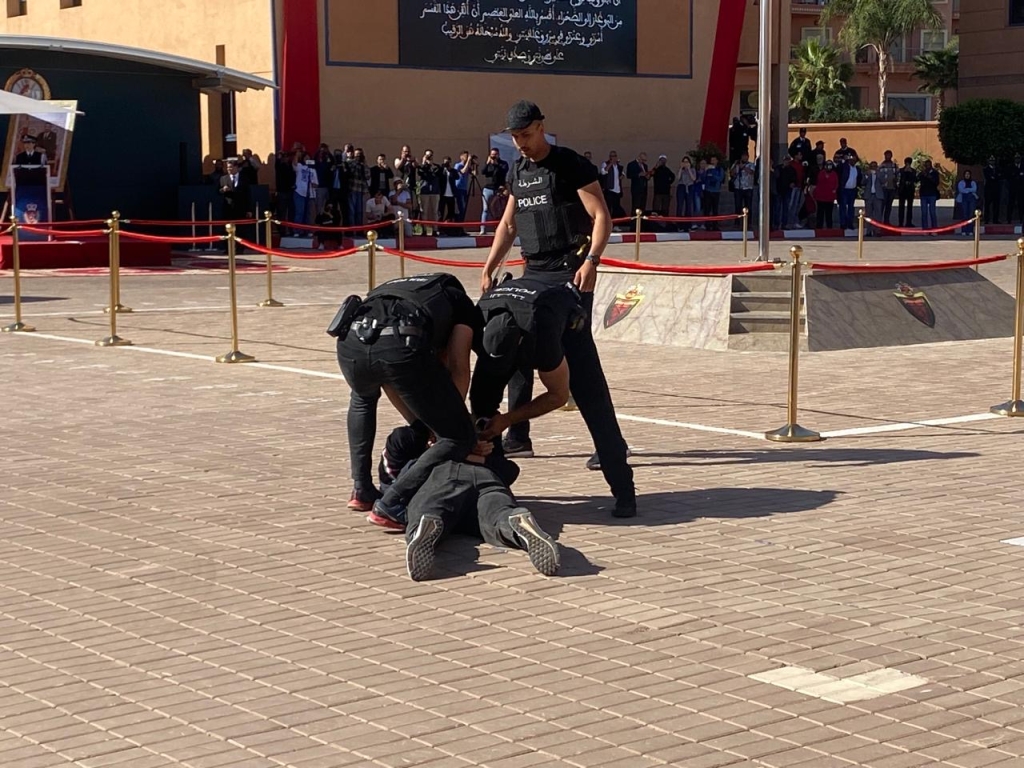 بالصور.. الفرق الأمنية بمراكش تستعرض مهاراتها في ذكرى تأسيس الأمن الوطني