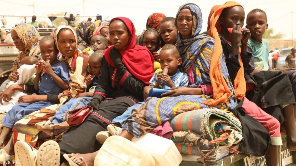 الجوع يفتك باللاجئين السودانيين