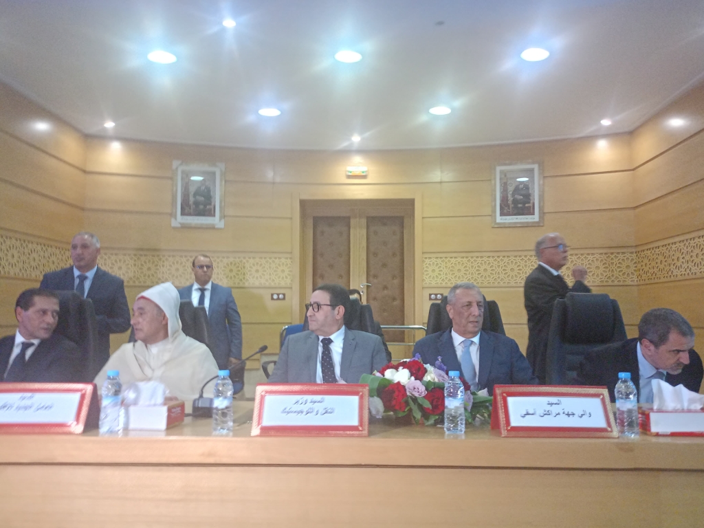 بالصور.. تنصيب سمير اليزيدي عاملا على إقليم قلعة السراغنة