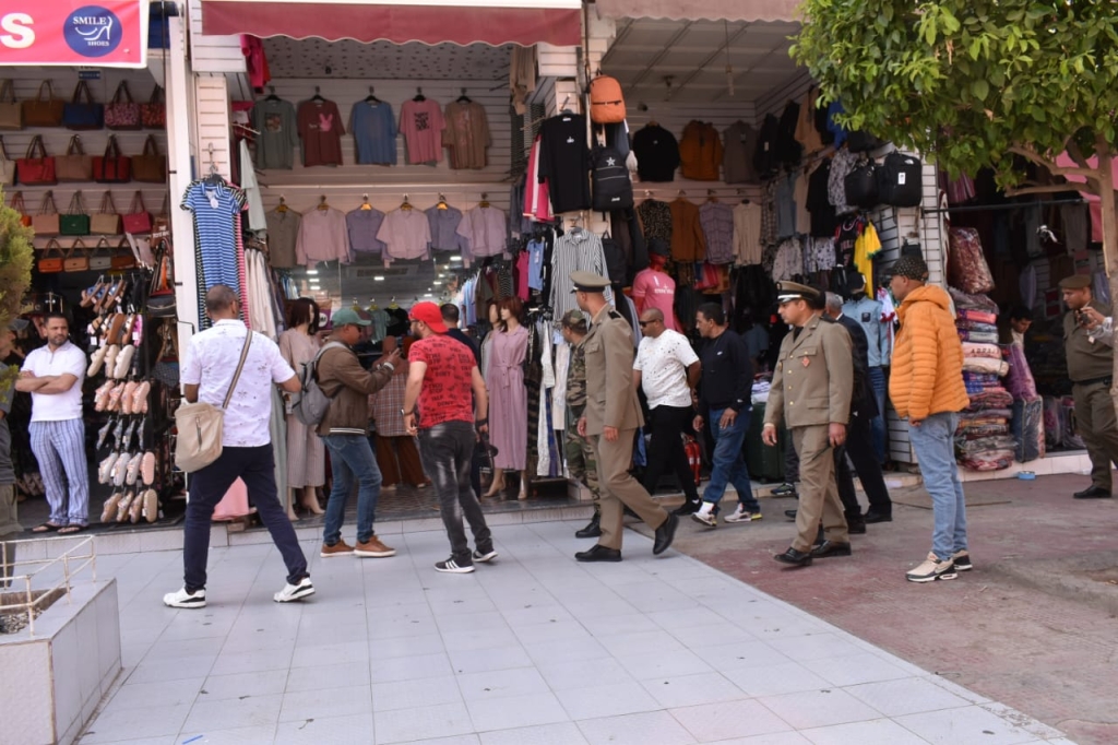 بالصور.. حجز مجموعة من السلع في حملة بمراكش