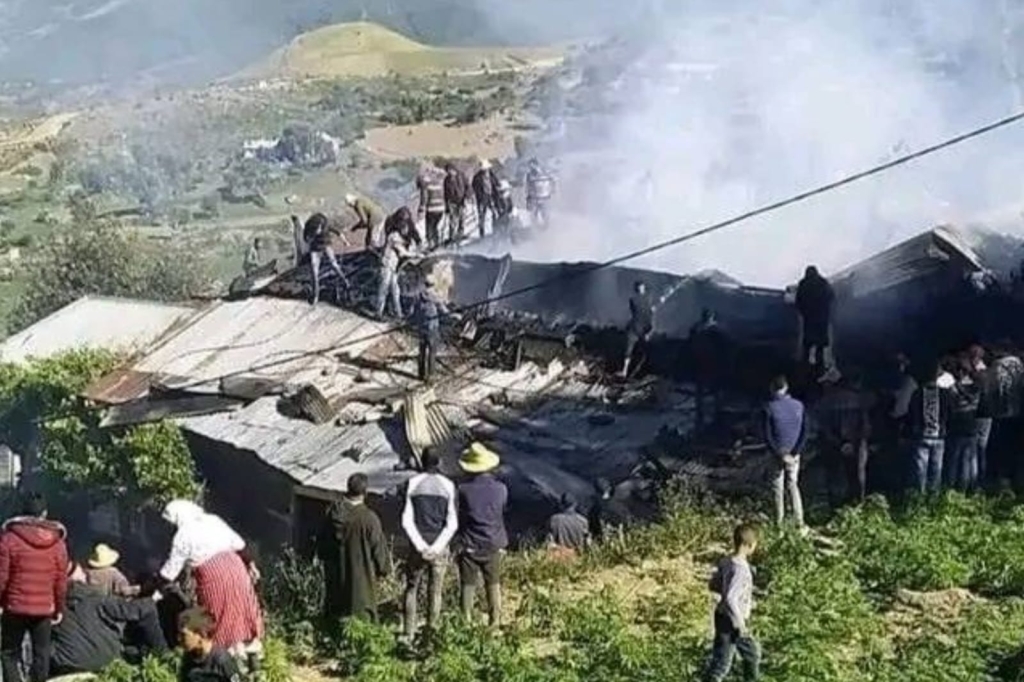 مأساة.. حريق يُنهي حياة أسرة من أربعة أفراد بشفشاون
