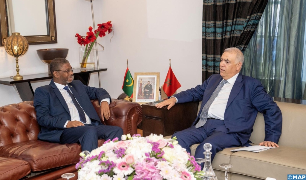 لفتيت يستقبل الوزير المنتدب لدى وزير الداخلية الموريتاني المكلف باللامركزية والتنمية المحلية