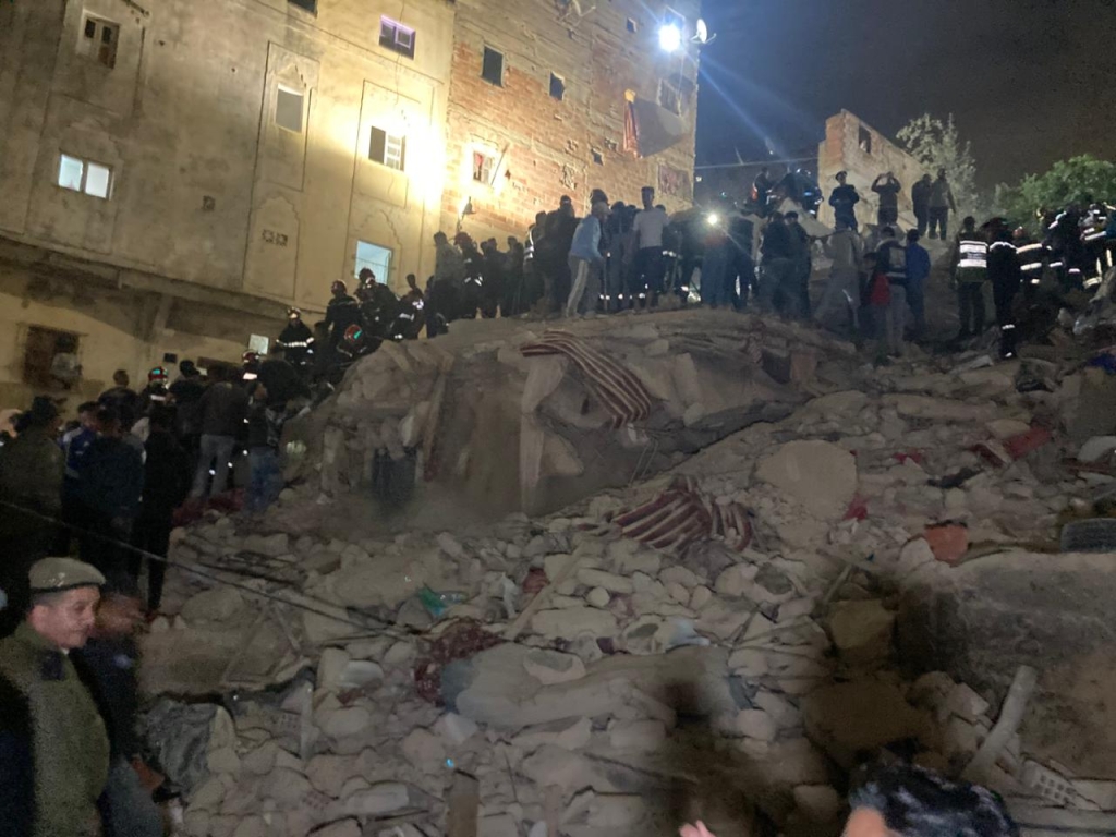 أربعة أطفال وثلاث نساء ضمن ضحايا بناية فاس