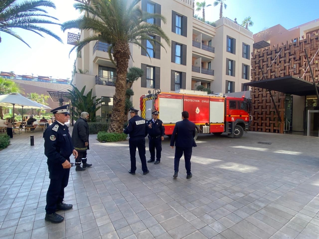 فرن بيتزا يتسبب في حريق بـ”M Avenue”