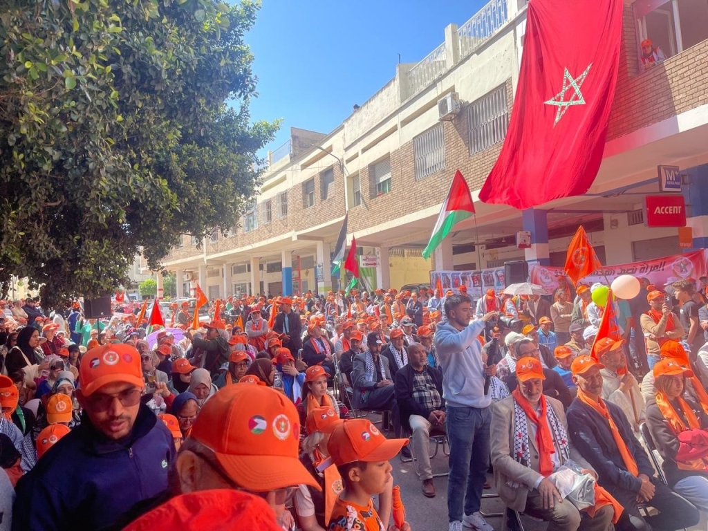 غلاء المعيشة وفلسطين وقانون الإضراب تخيم على مسيرات فاتح ماي بفاس
