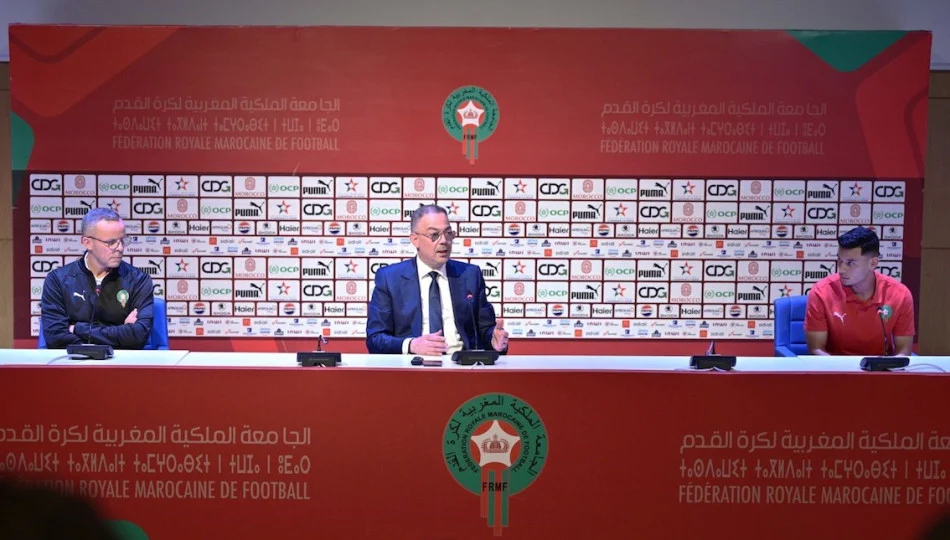 لقجع يستقبل بعثة المنتخب المغربي المشاركة في “كان مصر”