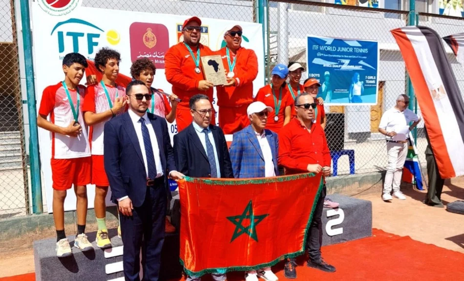 المغرب يتوج “أفضل بلد في إفريقيا” في التنس