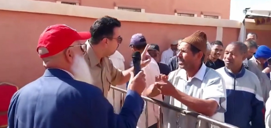 بالڤيديو.. رجل سلطة بتنغير يهين مواطنا بعمر والده ويصفه بـ”الحمار”