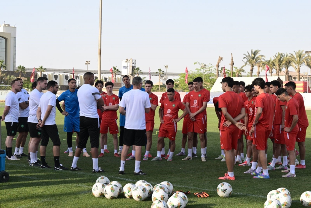 المنتخب المغربي للشباب يواصل استعداداته لمواجهة سيراليون
