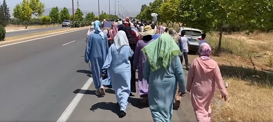 “فواتير كورونا”.. مسيرات ضد العطش بإقليم مولاي يعقوب
