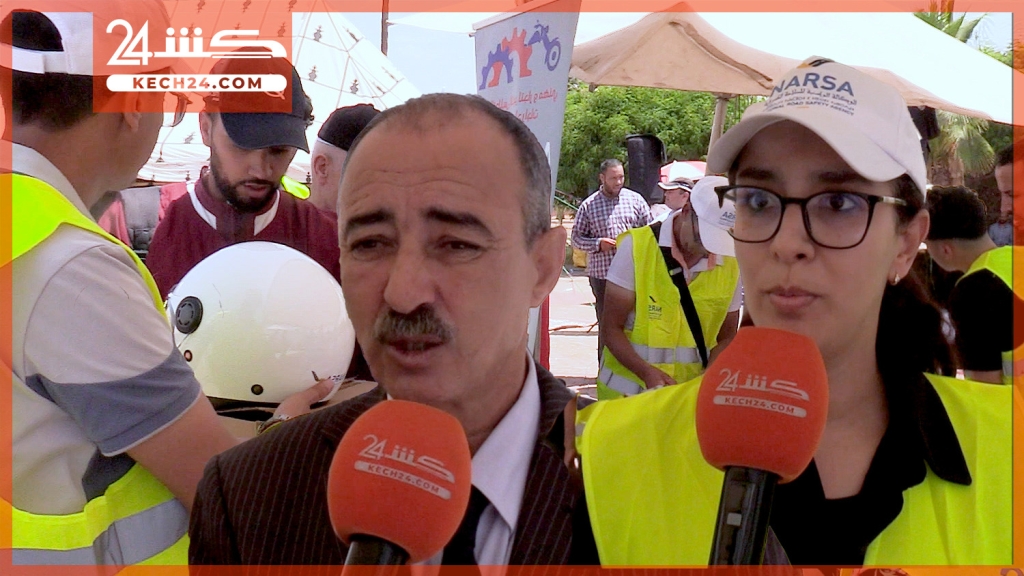 بالڤيديو.. توزيع 200 خودة على مستعملي الدراجات لتعزيز السلامة الطرقية بايت اورير