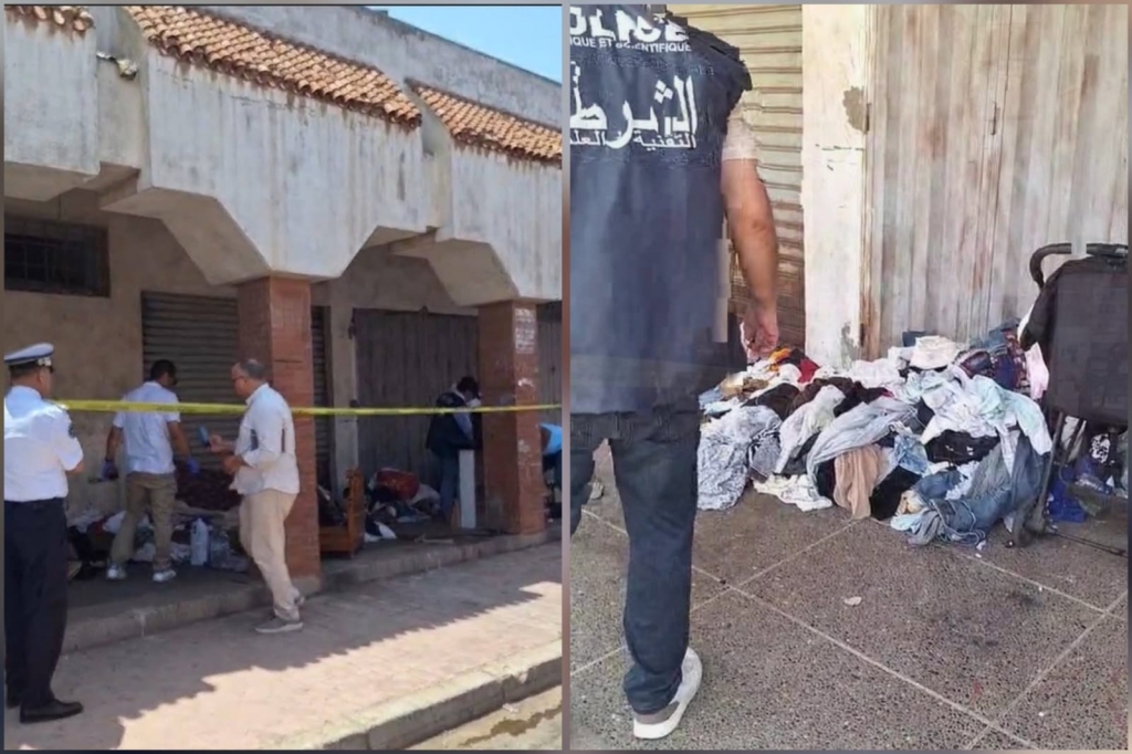 بالصور.. نهاية مأساوية لمتشردة ورضيعها بالبيضاء