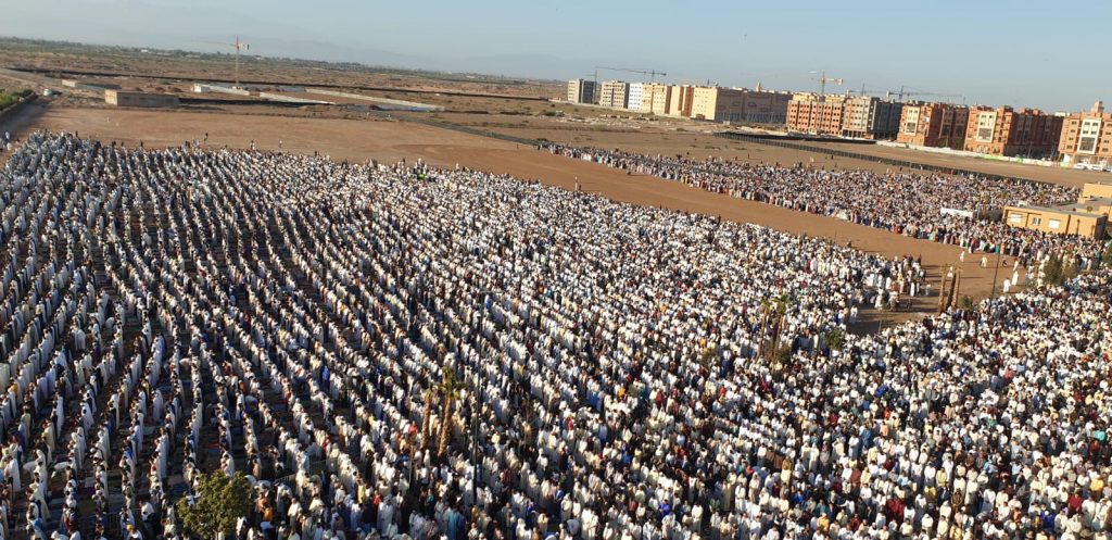 تذكير بمصليات عيد الاضحى لهذه السنة بمراكش