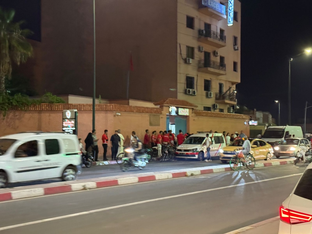 اعتداءات على مكونات بفريق الكوكب المراكشي بعد الهزيمة امام نهضة بركان
