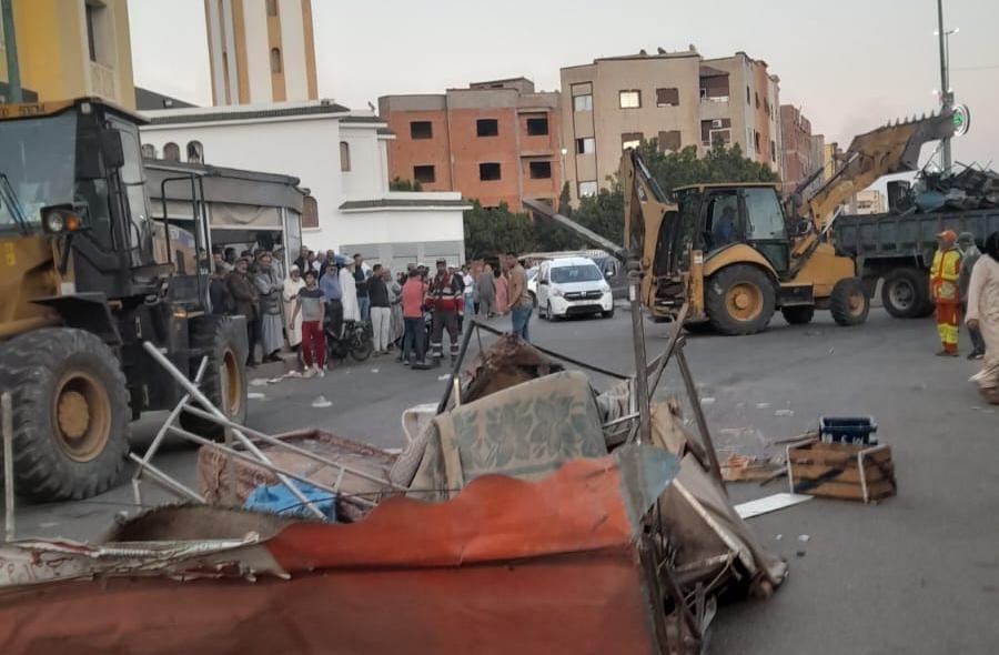 تفاعلا مع مقالات كشـ24: حملة لتحرير الملك العمومي تُعيد النظام إلى شوارع سطات