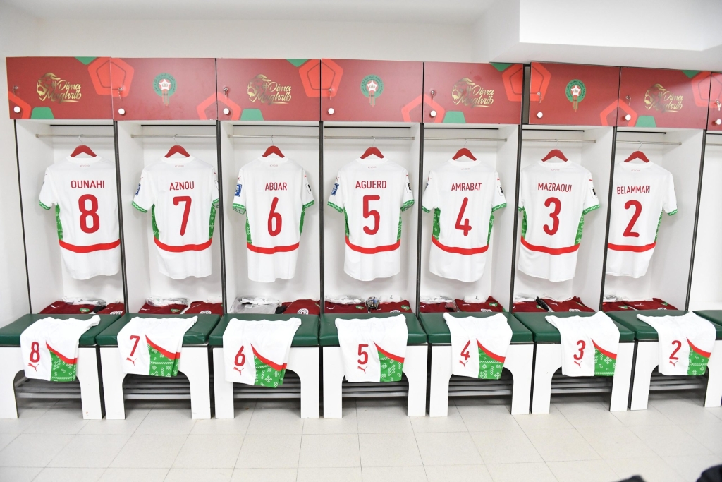 تشكيلة المنتخب المغربي لمواجهة تونس