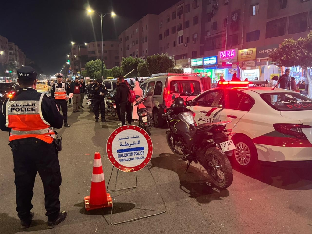 حملة أمنية جديدة تستهدف مخالفي قانون السير بمنطقة المنارة بمراكش