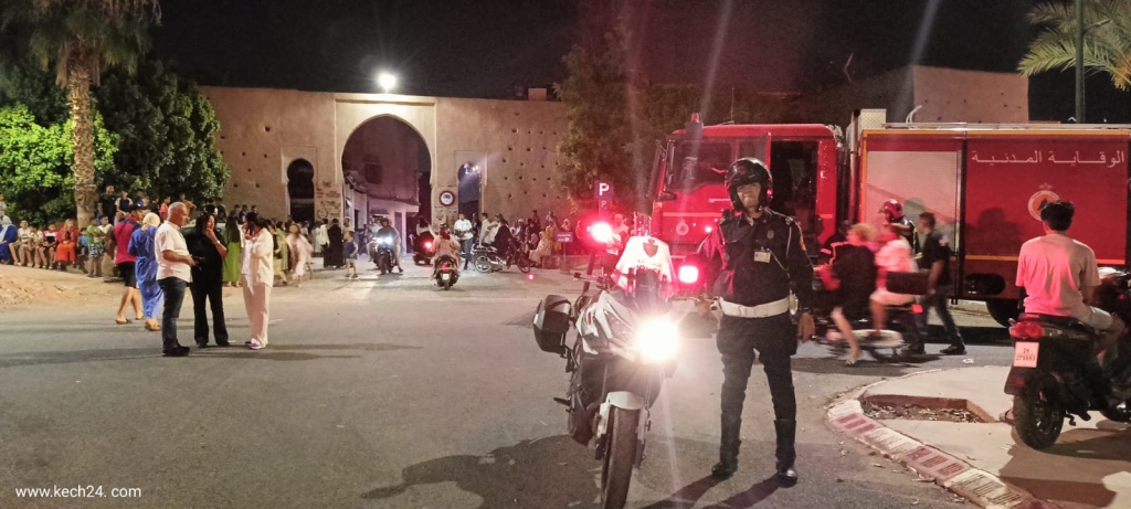 بالصور..  تدخلات استباقية لمنع “شعالة عاشوراء” بمراكش