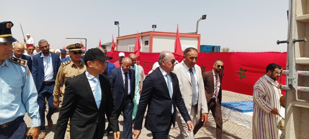 عامل قلعة السراغنة سمير اليزيدي يدشن محطتي لتحلية المياه بمناسبة عيد العرش