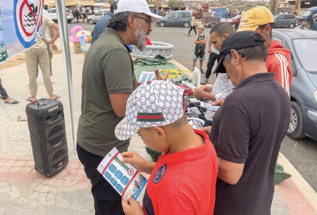 وكالة سبو تراهن على تحسيس أطفال المخيمات لترشيد استهلاك الماء