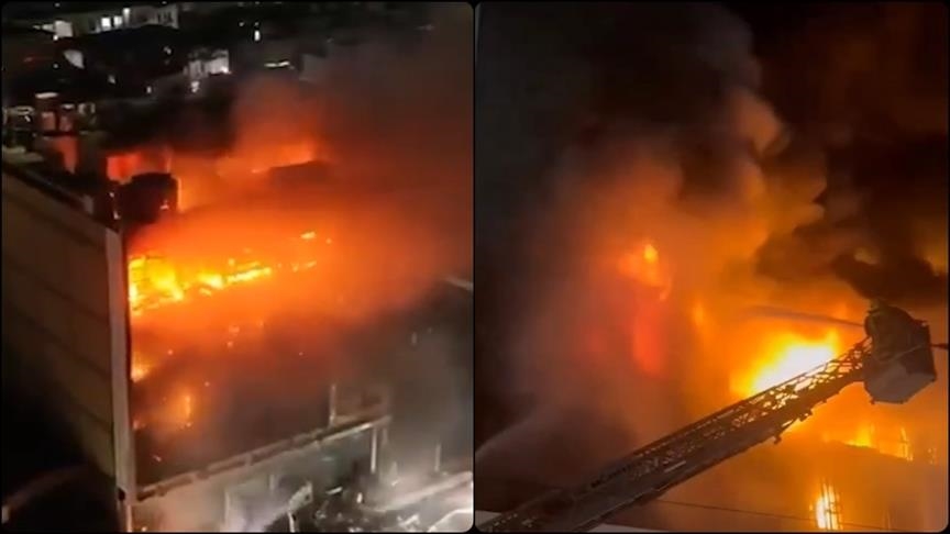 مصرع نحو 60 شخصاً جراء حريق بمركز تجاري في العراق