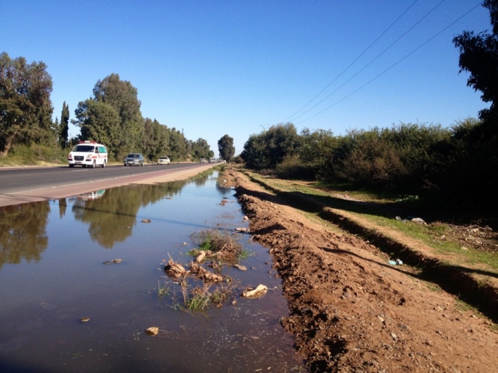 المياه العادمة تحاصر مدخل مراكش وتهدد بأزمة بيئية خطيرة