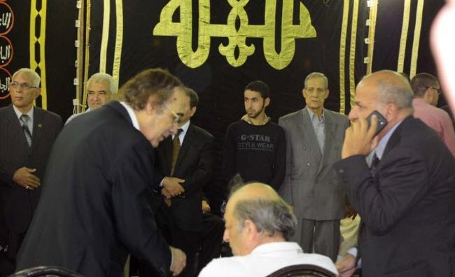 بالصور: دموع وحسرة نجوم الشاشة المصرية في عزاء الفنان خالد صالح بالصور: دموع وحسرة نجوم الشاشة المصرية في عزاء الفنان خالد صالح