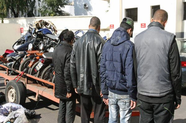 اعتقال عصابة متخصصة في سرقة الدراجات النارية بالصويرة