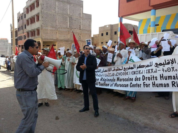 قرويون ينتفضون ضد رئيس جماعة أغواطيم بإقليم الحوز قرويون ينتفضون ضد رئيس جماعة أغواطيم بإقليم الحوز