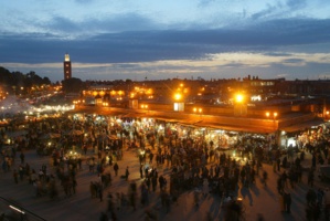 انفراد : امير سعودي يزور ساحة جامع لفنا بمراكش وسط إجراءات امنية مشددة