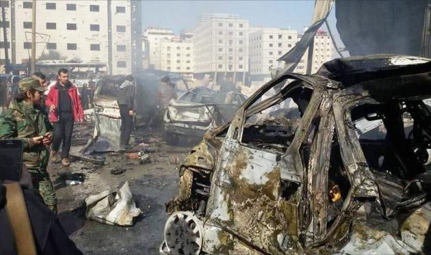 داعش تعلن مسؤوليتها عن تفجيرات أسقطت عشرات القتلى في دمشق