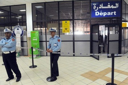 أمن مطار مراكش المنارة يعتقل مهاجرة مغربية بحوزتها وثائق إقامة مزيفة