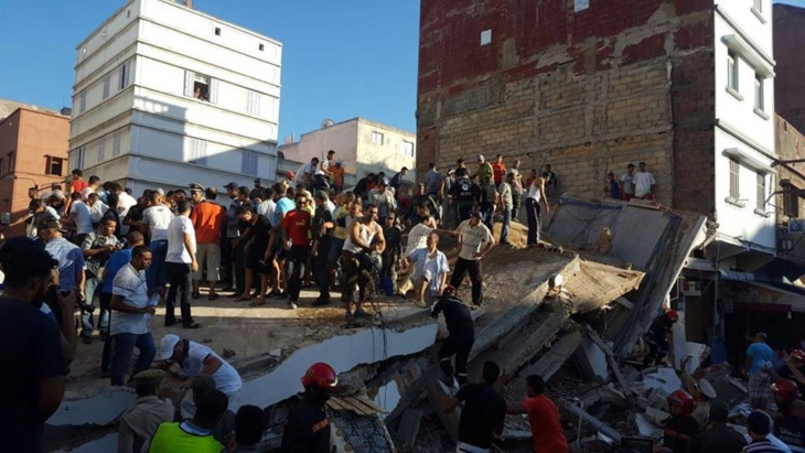 اعتقال صاحب العمارة التي انهارت بحي سباتة الدار البيضاء