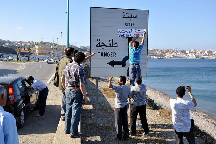 دعوات إسبانية لمنع دخول المغاربة لسبتة المحلتة بدون تأشيرة