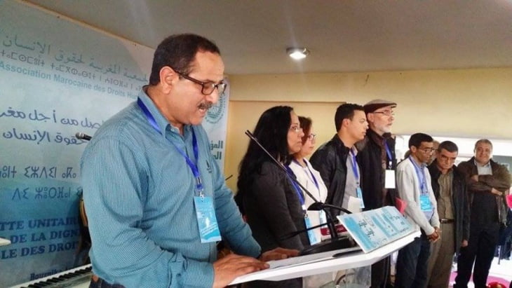 الجمعية المغربية لحقوق الإنسان تدين الأحكام الصادرة بحق معتقلي 