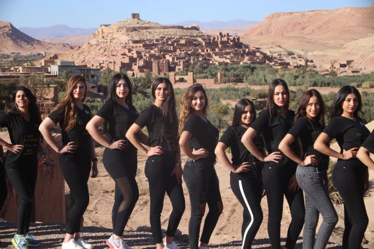 20 شابة يتنافسن بورززات لتمتيل المغرب في مسابقة ملكة جمال العرب+ صور