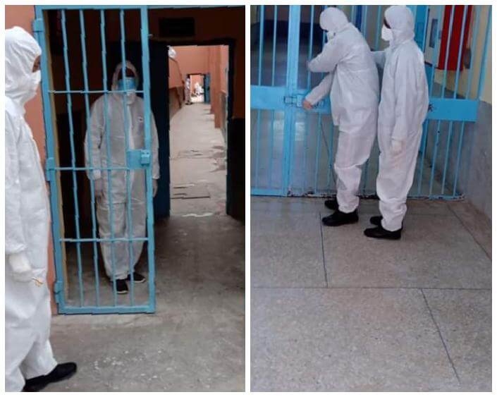 الكشف عن الوضع الوبائي داخل السجن المحلي بورزازات 