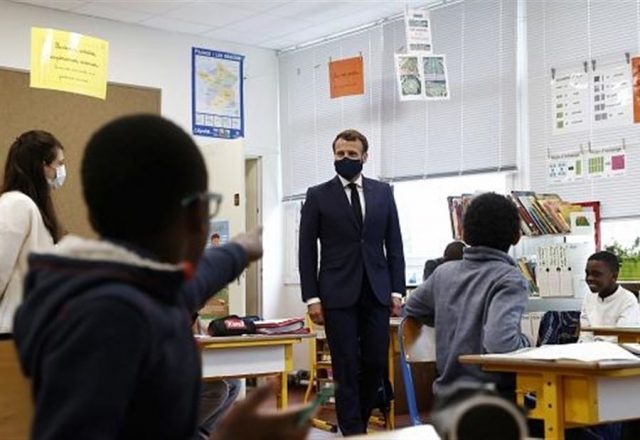 فرنسا: إغلاق 81 مدرسة بعد اكتشاف 1200 إصابة بكورونا في المدارس 